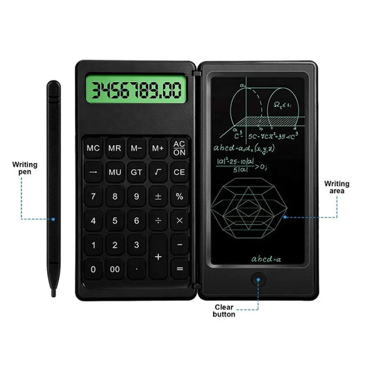 (🔥HOT SALE NOW-49% OFF) Foldable Digital Drawing Pad Calculator with Stylus