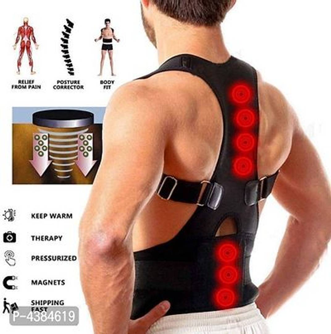 Magnetic Posture Corrector for Lower and Upper Back Pain