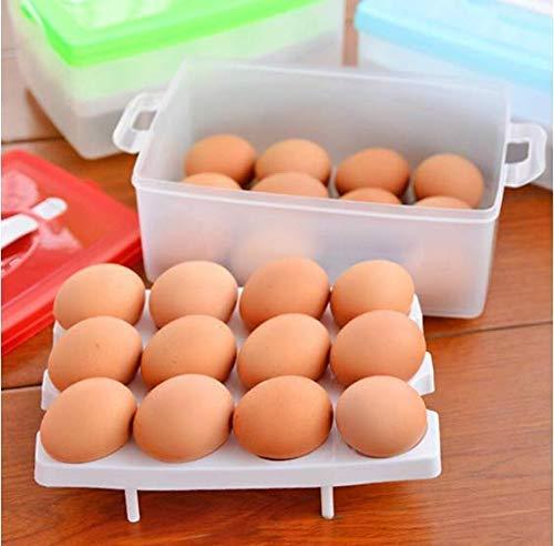 Double Layer Egg Storage Box ( Fits 24 eggs )