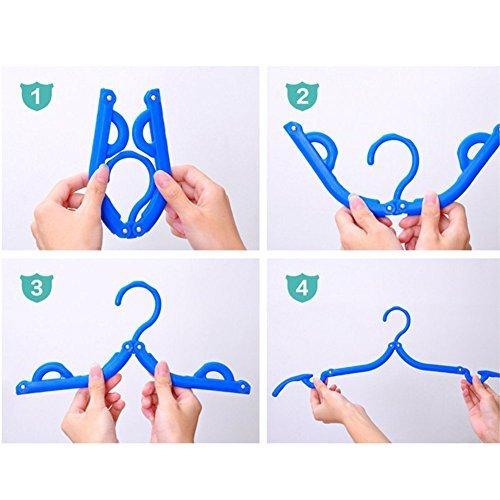 Portable Folding Clothes Hangers