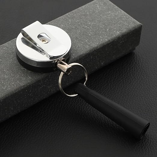 💥Multifunctional Steel Wire Key Ring || Keychain with Belt Clip🔗