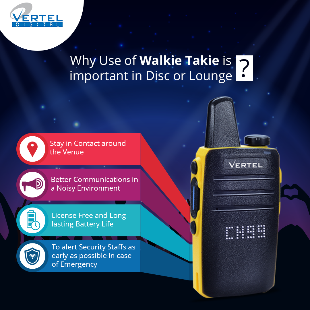 Vertel Team Talky Walkie-Talkie