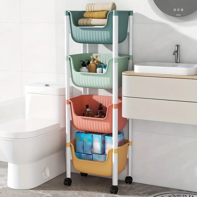 Household Multi-Layer Kitchen Storage Rack