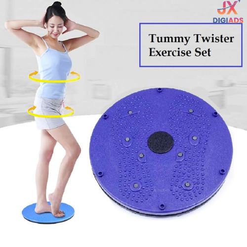 Tummy Trimmer, Twister, ABS Wheel Set for Workout (PACK OF 3)