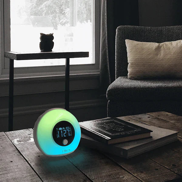 Fawes Alarm Clock With Bluetooth Speaker