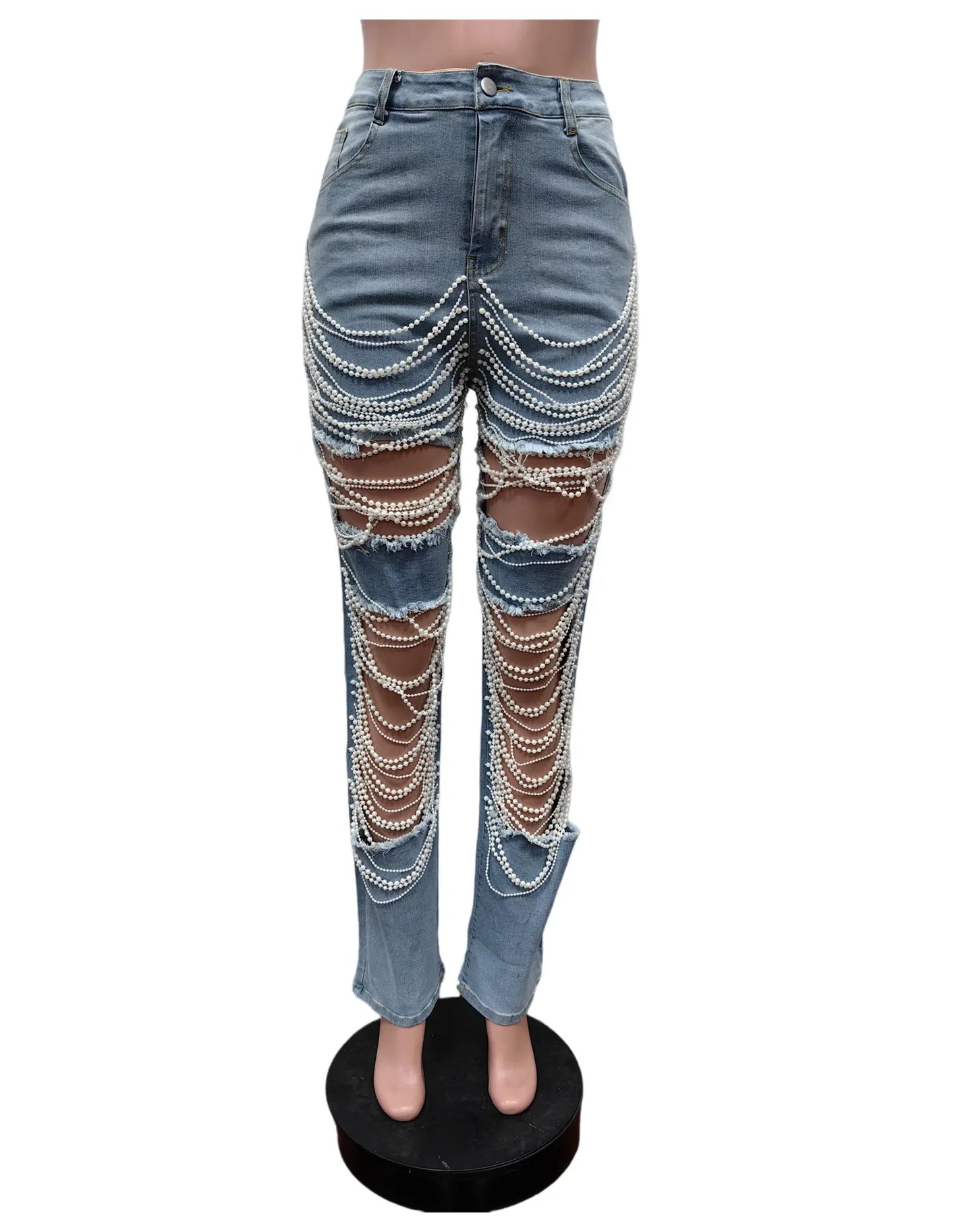 latest design women fashion crotch zipper jeans casual skinny jeans