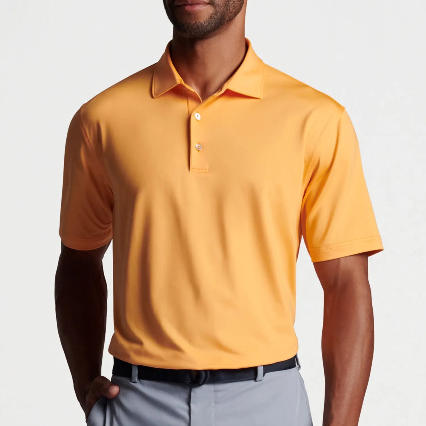 New Design Plain Casual Wholesale High Quality Unisex Polyester Spandex Floral Golf Polo Custom Polo For Men