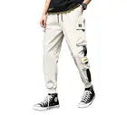 Europe Joggers Pants With Side Pockets Design Plus Size Training Sweat Track Men Trouser Cheap Cargo