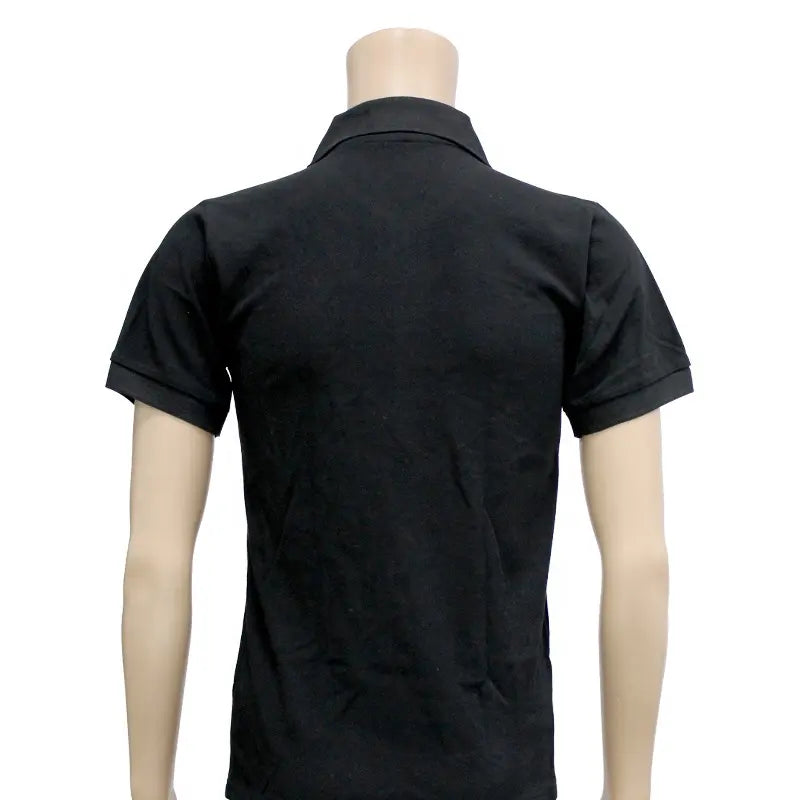 bulk heavy weight polyester cotton mixed custom embroidered promotional gift polo