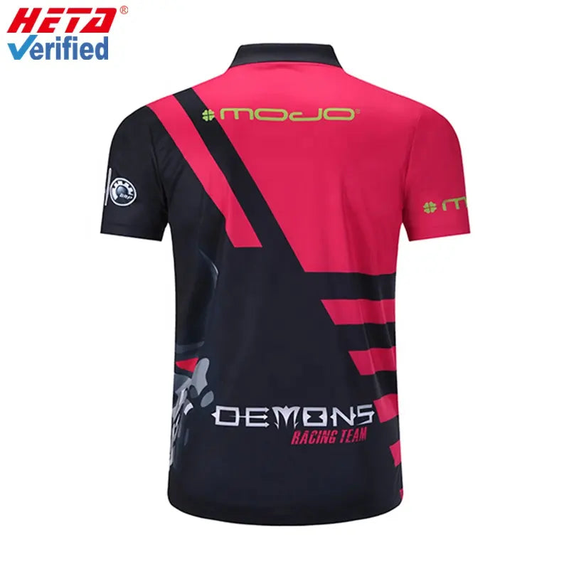 Wholesale Custom Team Polo shirt For Men Custom Sublimated Men All Over Printed E Sports