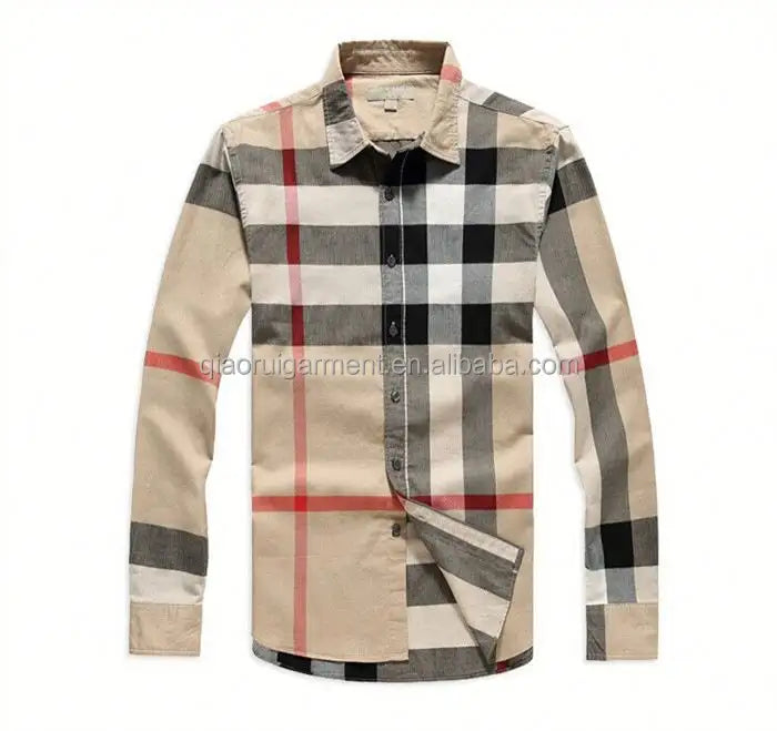 New Arrival Top Quality cotton plaid shirt from China manufacturer