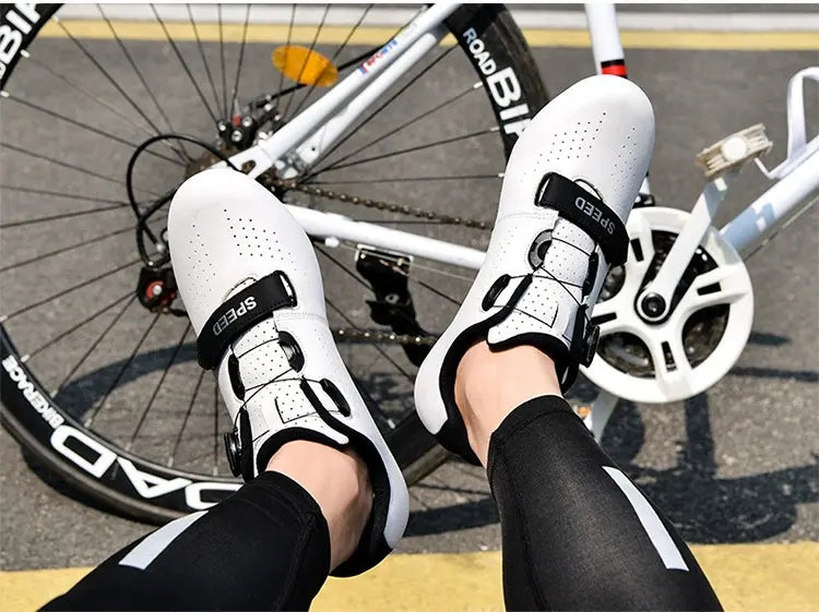 Professional Spinning Bicycle Cycling Shoes Indoor Gym for Men Women's Mountain Road Bike Riding