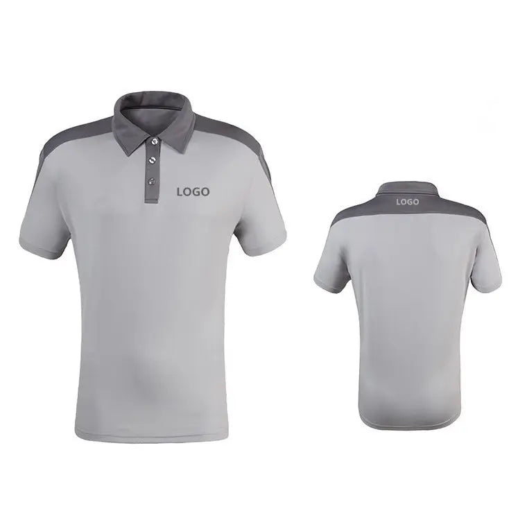 Fancy polo t-shirts sports quick drying lapel golf polo for men