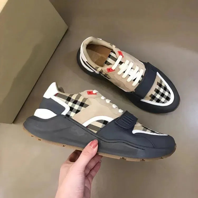 2023 Designer Wholesale Flat Sneakers New Luxury Design Sneakers Latest Breathable Walking For Men And Women