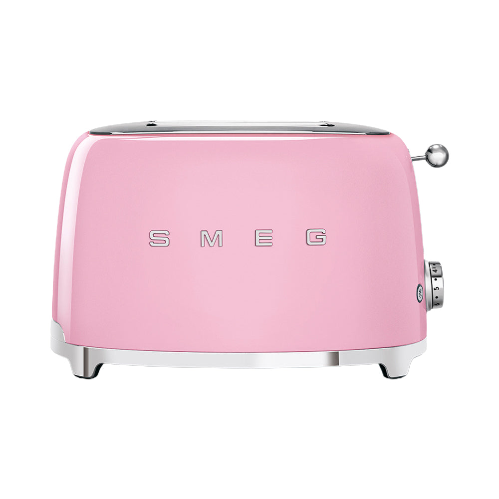 Smeg Retro Stainless Steel Pop up 2 Slice Toaster