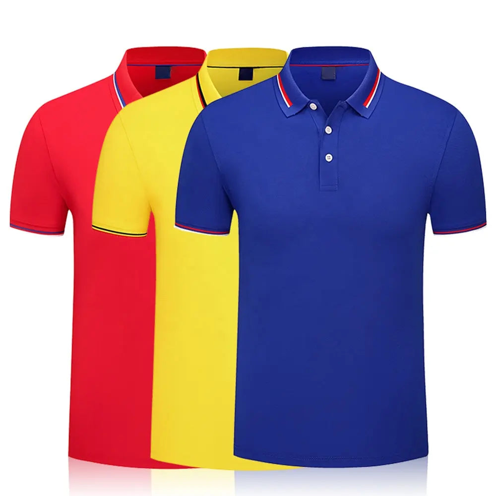 Polo Shirts Wholesale custom jersey uniform blank short sleeve polo