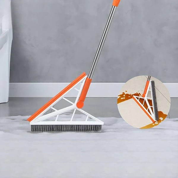 2 in 1 Multifunction Scraping Silicone Broom Sweeper