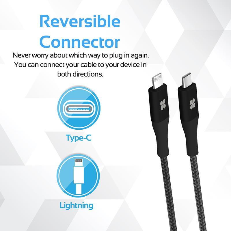 UniLink-LTC USB Type-C™ OTG Cable with Lightning Connector